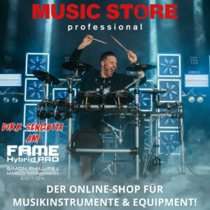 Music Store Professional – Online-Shop für Musikinstrumente und Equipment